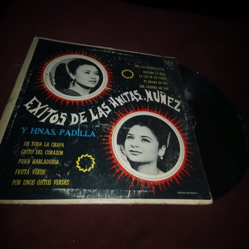 Exitos De Las Hermanas Nuñez Y Hnas Padilla Lp Vinil Rex 