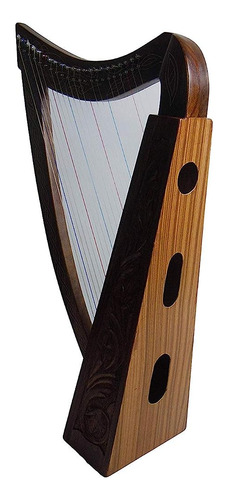 Royal Harps 36 Inch 22 String Lever Harp Celtic Irish Style
