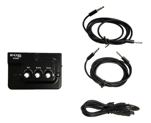 Imagen 2 de 4 de Placa De Audio Grabacion Hugel Celular Eco Ent Auricular