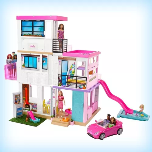 Casa Barbie Mega Mansão Com Elevador Casa Dos Sonhos 360 - Mattel