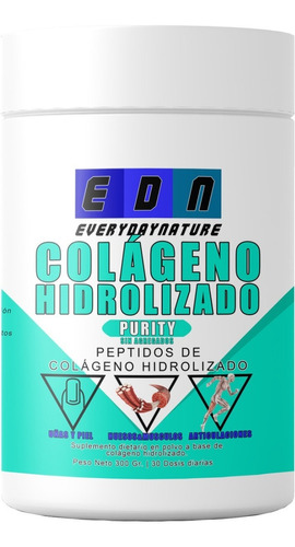 Colageno Hidrolizado Puro Sin Agregados Peptidos Every Day Purity