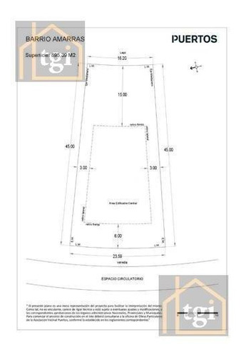 Imagen 3 de 14 de Lote En Venta A Laguna En Puertos Del Lago -amarras