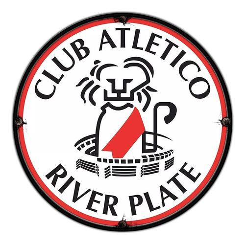 #748 - Cuadro Decorativo - River Plate León Fútbol No Chapa