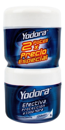 Oferta 2 Desodorantes Yodora Crema 32 Gr C/u