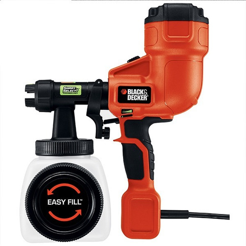 Pistola De Pintura E Pulverizador Black+decker Bdph200b 110v