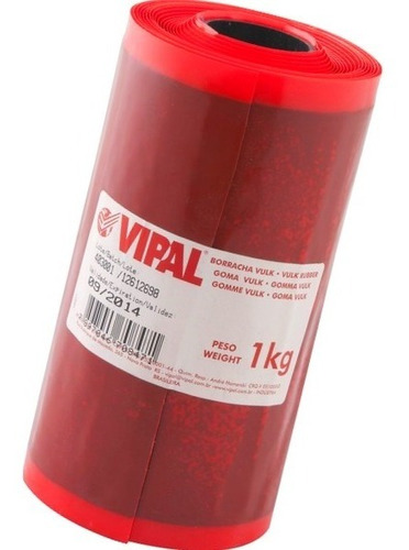 Borracha Vulk A Quente Manchão E Remendo 1 Kg - Vipal + Nf