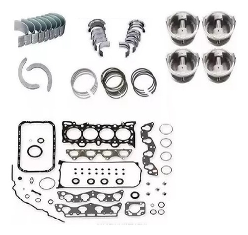 Kit Retifica Do Motor Citroen C3 1.6 16v 12/ Flex Bloco Ec5m