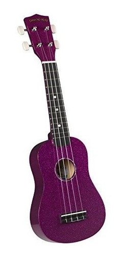 Otro, 4 Cuerdas Cabeza De Diamante Soprano Hot Rod Uke Purpl