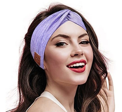 Bulypazy Bluetooth Headband For Women, Hd Altavoces 3pnm5