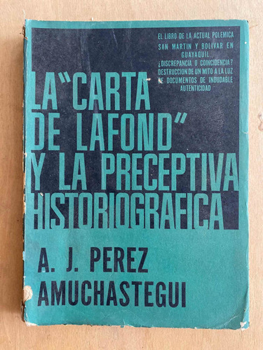 La Carta De Lafond Y La Preceptiva Histo- Perez Amuchastegui