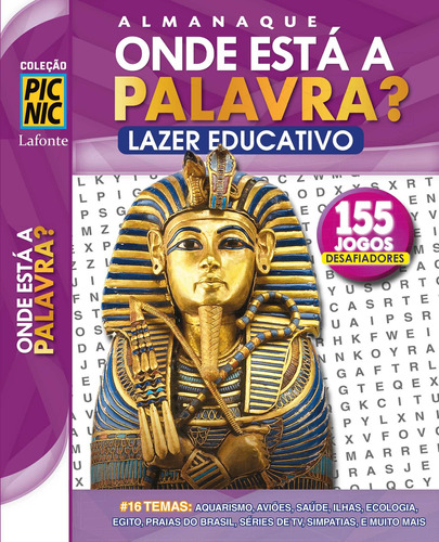 Almanaque onde está a palavra: Lazer educativo, de () Lafonte. Editora Lafonte Ltda, capa mole em português, 2022