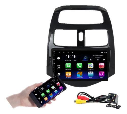 Estereo Chevrolet Spark 2011-2015 Android Carplay Gps Camara