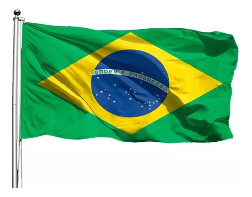 Bandeira Do Brasil Oficial 2,5panos Para Mastro 1,13x1,61m