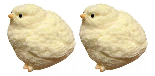 Mrw 2x Pollitos Blandos Taba | 3 Pulgadas Taba Squishy Pollo