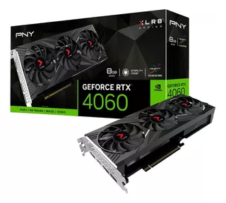 Pny Geforce Rtx 4060 8gb Xlr8 Gaming Epic-x Rgb Triple Fan