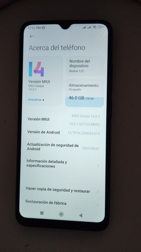 Xiaomi Redmi 12c Celular 