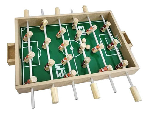 Pebolim Jogo Totó Futebol De Mesa Madeira Infantil