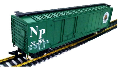 Vagón Box Car Northern Pacific - H0 1/87 Mehano 