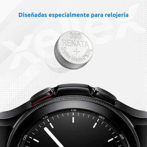 Imagen 3 de 8 de 5 X Pila Renata 390 Sr1130s Original Suiza Blister Cerrado