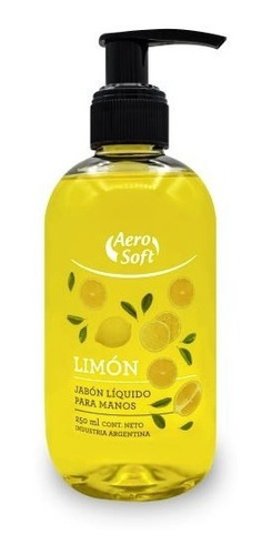 Jabon Liquido Aerosoft Para Manos 250ml Fragancias Varias