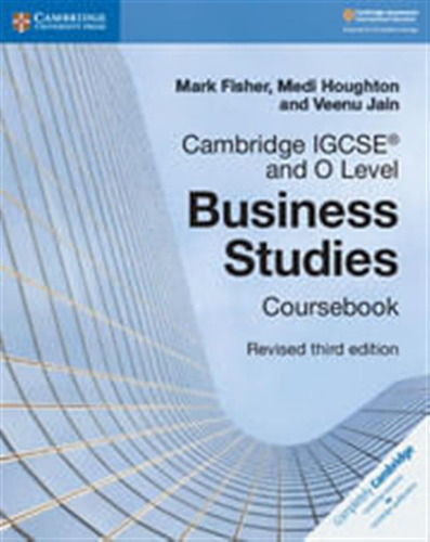 Cambridge Igcse & O Level Business Studies -  Coursebook *re