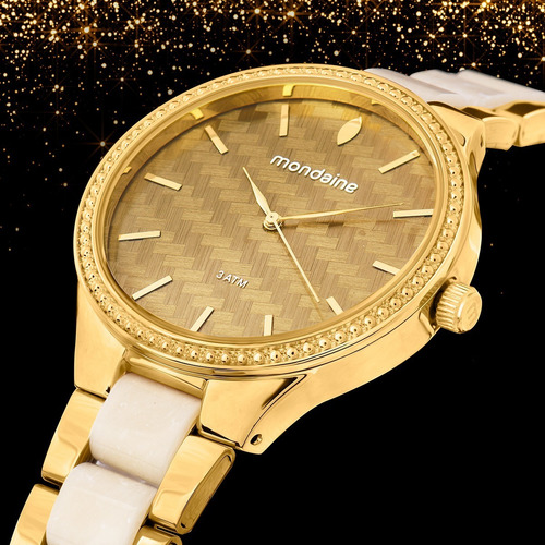 Relógio Feminino Mondaine Dourado 76713lpmvde3