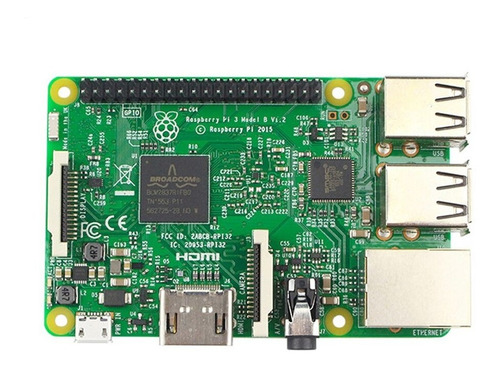 Raspberry Pi 3 Placa Modelo B 1gb Lpddr2 Bcm2837 Quad-core R