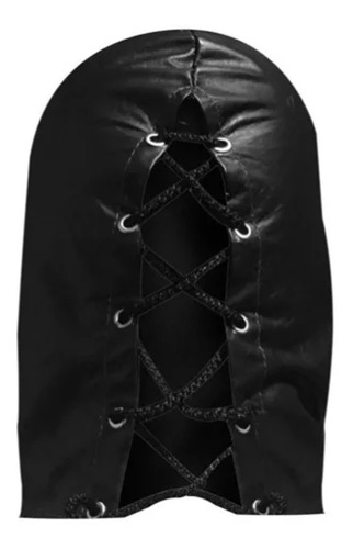 Fetichismo Mascara De Cuero Cerrada Bdsm Boutique Erotica