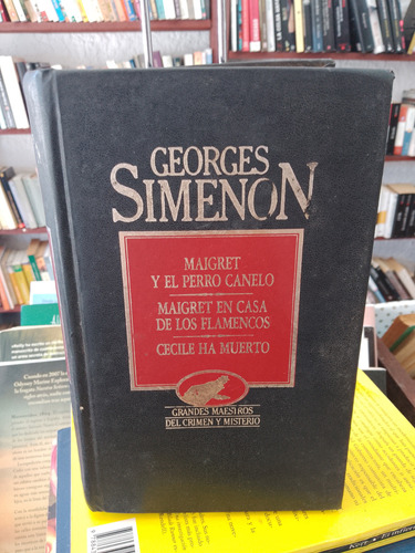  Georges Simenon. Crímen Y Misterio. Tres Obras Completas.