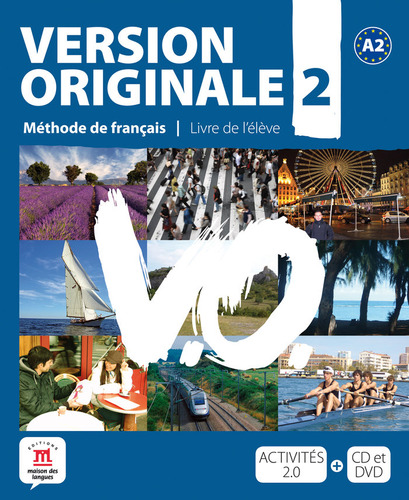 Version Originale 2 Livre De L'élève + Cd + Dvd