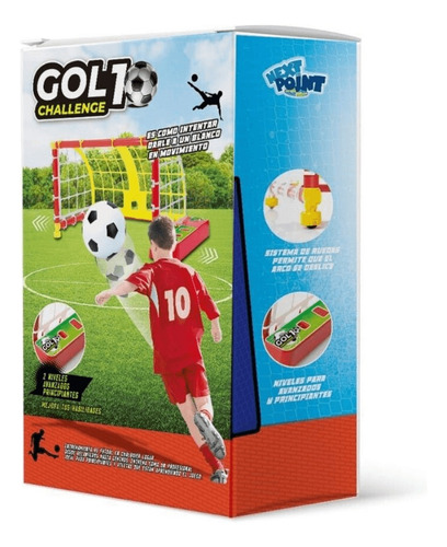 Arco De Fútbol Next Point Modelo 879037 - Electronico Amarillo Y Rojo