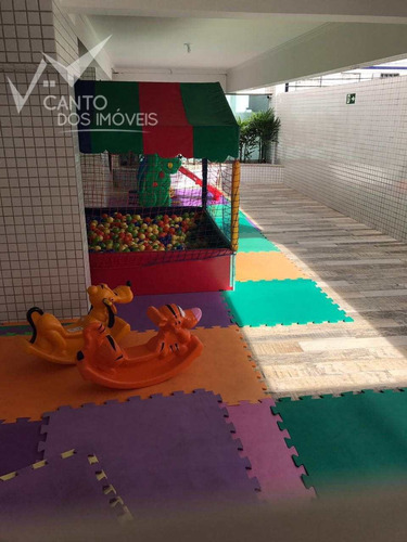 Imagem 5 de 20 de Apartamento Com 3 Dorms, Guilhermina, Praia Grande - R$ 450.000,00, 90m² - Codigo: 164 - V164