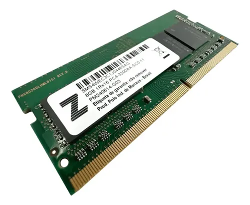 Super Memória Para Notebook Marca Z 8gb Ddr4 3200mhz Sodimm