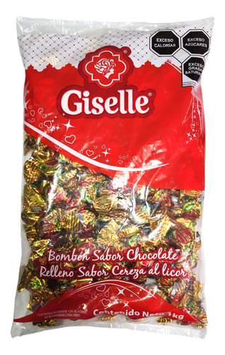 Chocolate Cereza Giselle 1kg
