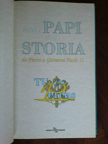 Imagen 2 de 3 de Tutti I Papi Della Storia Da Pietro A Giovanni Paolo Ii