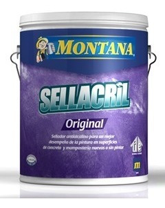 Sellador Antialcalino Sellacril Marca Montana (cuñete) 