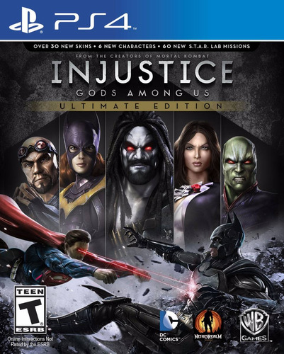 Injustice Gods Among Us Ps4 Nuevo Fisico Original Sellado