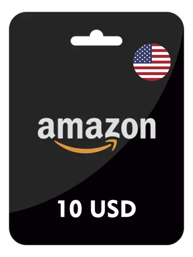 Tarjeta De Regalo Amazon Gift Card - 10 Usd - Cuenta Usa