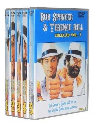 Box Dvd Bud Spencer E Terence Hill - Coleção Filmes Antigos 