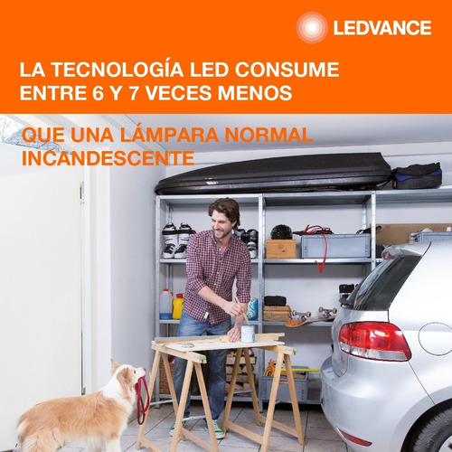 Lámpara Led Vintage Edison Dimerizable 7,5w Ledvance Osram Color De La Luz Blanco Cálido
