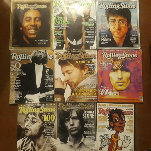 Lote Revistas - Rolling Stone