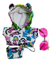 Comprar Accesorios Pato Lalafanfan Pack X 3 Buzo+carterita+anteojos