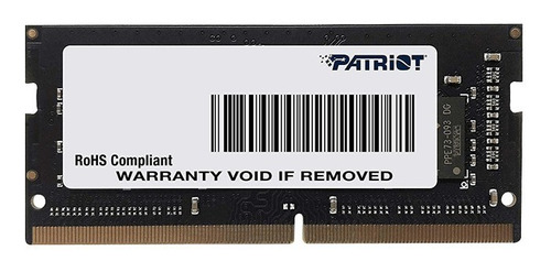 Memoria Ram Patriot Signature Sodimm Ddr4 4gb 2666mh C19