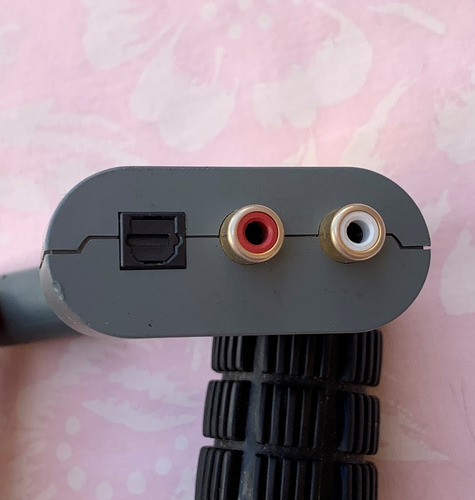 Adaptador De Audio Optico Para Xbox 360 Audio Adapter Rca (Usado)