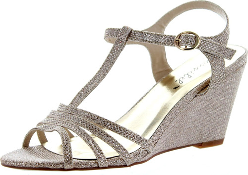 Bonnibel Mujer Flosa-1 Glitter T Strap Ves B00khg4emw_190324