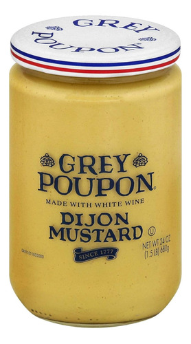 Grey Poupon Mostaza Dijon Foodservice Caja 6pzas 680grs.