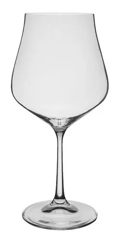 comprar Copa Copón Tulipa Vino Cristal Bohemia 600ml Set X 12