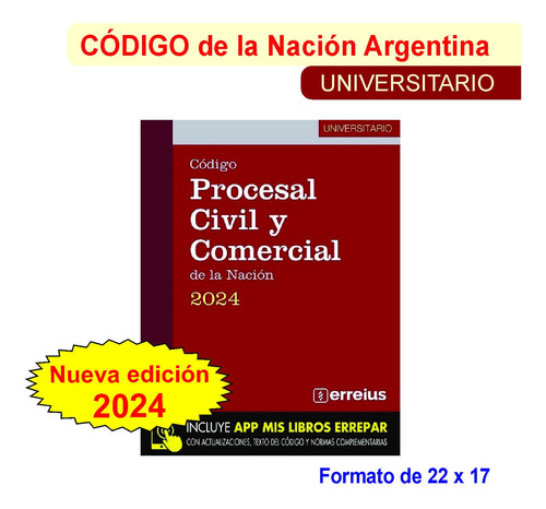 Código Procesal Civil Y Comercial De La Nación Pocket