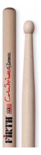 Baquetas Palillos Vic Firth Colin Mcnutt Corpmaster Marching Color Natural