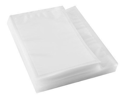 Imagen 3 de 5 de Funda 16x21 Llana Transparente Empacadora Al Vacio
